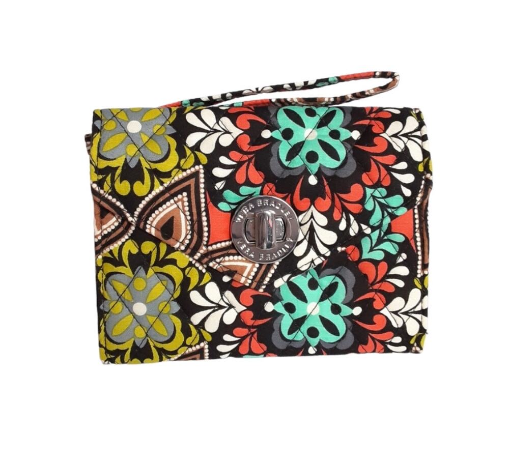 Vera Bradley Smartphone Wristlet Sierra Your Turn Wristlet Turn Lock Wallet